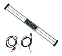 Kalttoy 50cm Train Track 1 Scale Model Railroad Tracks Treadmill Track Bearing With 8 Rollers For Collectors Enthusiasts Railway Section