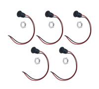 Kalttoy 5Pcs Type C Female 2Pin USB Connector Waterproof Female Connector Socket