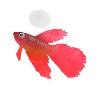 Kalttoy Artificial Moving Fish Floating Silicone Betta Lifelike Aquarium Decorations