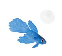 Kalttoy Artificial Moving Fish Floating Silicone Betta Lifelike Aquarium Decorations