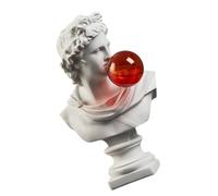 Kalttoy Artistic Resins Blowing Bubble Greek Sculpture for Home and Office Desk Decors