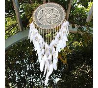 Kalttoy Boho Dream Catcher LED Fairy Lights Nordic Decoration Wall Hanging Ornaments for Girls Bedroom Kids Nursery Dreamcatcher Decor