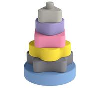 Kalttoy Colorful Stacking Tower Toy Learning Block Tumble Jumble Color Cognition Interactive Baby Sensory Gift Blocks For Learning Sensory Infant For Toy Balancing Game Educational