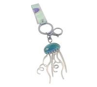 Kalttoy Cute Butterfly Keyrings Acrylic Jellyfish Keychain Bag Decoration Butterfly Keys Holder Women And Girl Jellyfish Keychain