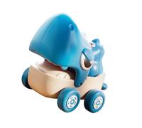 Kalttoy Dinosaur Pull String Toy Car, Blue