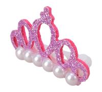 Kalttoy Fashion Dog Hair Clip Pet Puppy for Cat Hairpins Grooming Faux Pearl Crown Hairgrip Photography Props Headdress
