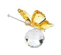 Kalttoy Flying Butterfly Crystal Ornament Statue Glass Collectible Figurines