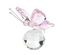 Kalttoy Flying Butterfly Crystal Ornament Statue Glass Collectible Figurines