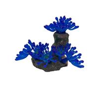 Kalttoy Glowing TPR Coral Fish Tanks Ornament FairyGarden Landscape Aquariums Decors