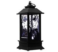 Kalttoy Halloween Decoration Ornaments Scary LED Electronic Lights Broom