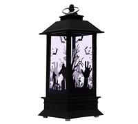 Kalttoy Halloween Decoration Ornaments Scary LED Electronic Lights Broom