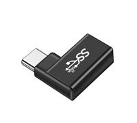 Kalttoy High Speed Type C To USB Connector 90 Degree Bend & Plugs & Plays Type C To USB Charging Adapter For Car & Travel Use