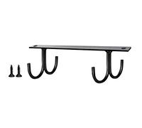 Kalttoy Kitchen Cup Holder Mug Rack Under Cabinet 4 Hooks Under Shelf Display Hanging Drying for Bar Kitchen Utensils Household Storage Collection Appliances