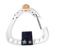 Kalttoy Lightweight Acrylic Carabiner Keychain Backpack Pendant Handbook Decoration Unique Students Office Workers
