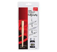 Kalttoy Manga Dip Pen Set Drawing Kit 3 Nibs Wood Holder Calligraphy Tools Oblique Calligraphy Pen G Nib