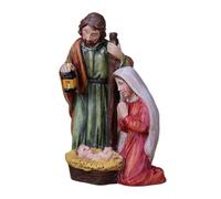 Kalttoy Miniature Nativity Scene Figurine Holy Family Statue for Christian Celebration