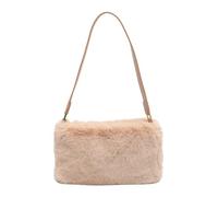 Kalttoy Modern Plush Single Shoulder Handbag Lightweight Underarm Bags Suitable For Fashion Conscious Women Fashionable Plush Shoulder Bag
