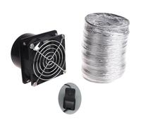 Kalttoy Professional Solder Absorber with Exhaust Fan and 1/3 / 6M Pipe for Safe and Clean Working Environment USB Supply ESD Fume Extractor