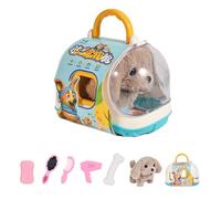 Kalttoy Realistic Walking Puppy Toy Electronic Pet Raising Plush Kids RolePlay Interactive Crawl Learning Gift Kids Realistic