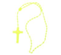 Kalttoy Rosary Beads Noctilucent Necklaces Glowing Rosary Necklaces Catholicism Religious Jewelry Party Prayer