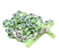 Kalttoy Rosary Catholic Angel Virgin Mary Luminous Prayer Beads for Church Decoration