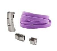 Kalttoy Shoe Laces with Metal Buckle Elastic Shoelaces Replacement for Kid Sneaker
