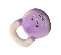 Kalttoy Soft Plush Kettlebell Shape Throw Pillow Toy For Newborns Infant Sensory Development Safe Gift Soft Gym Themed Stuffed Animals