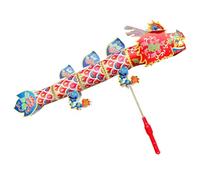Kalttoy Traditional Paper Dragon Dance Light Chinese New Year Dragon Themed Paper Craft Festive Party Supply Holiday Decors Festive Decor
