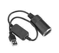 Kalttoy USB 5V to 12V Cigarettes Lighter Adapter USB 5V 2.4A to 12V 1A Step Up Car