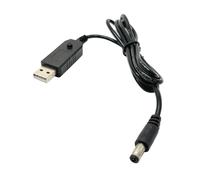 Kalttoy USB To DC5.5x2.5 Converter Cable USB to DC9V 12V Adapter LED Display