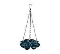 Kalttoy Weatherproof Bird Feeder with 4 Compartment Feeding, A | Construction with Weatherproof Design, Large Capacity, Easy Fill for Garden Backyard