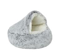 KALWEL,Cat Houses,Cat Beds for Indoor Cats,Cat Sleeping Bag,Small Cat Bed,Cat Condo,Cat Houses & Condos,Winter Warm Shell Semi-Closed Cat Litter Box,Pet Cat Bed,Semi-Enclosed Cat Litter Box
