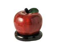 KALWEL,Floss Pick Holder,Toothpick Dispenser,Ceramic Pear Toothpick Holder, Creative Living Room Coffee Table Toothpick Box, Cotton Swab Storage Jar, Home Desktop Decoration