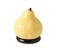 KALWEL,Floss Pick Holder,Toothpick Dispenser,Ceramic Pear Toothpick Holder, Creative Living Room Coffee Table Toothpick Box, Cotton Swab Storage Jar, Home Desktop Decoration