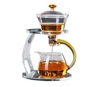 KALWEL Magnetic Teapot and Lazy Semi Automatic Tea Maker - Glass Magic Teapot Set, Perfect for Holiday Gifts, Suitable for Loose and Flower Tea