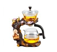 KALWEL,Magnetic Teapot,Lazy Tea Set,Automatic Tea Set,Lazy Kung Fu Glass Tea Set,Magic Teapot,Kungfu Tea Sets,Glass Automatic Tea Set, Luxury Home Magnetic Lazy Tea Brewing Teapot