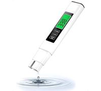 KALWNIA 2025 New 4-in-1 TDS Meter Digital Water Tester - 0-9990 ppm, EC, Temp (°C/°F), ATC, Backlit LCD for Drinking Water, Aquariums, Hydroponics, Pools, Portable with Case