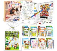 Kalysky 24 Pack Activity Books, Party Bag Fillers for Kids, Mini Puzzle Game Books for Party Favours Kids 4-12, Activity Packs for Goodie Bag Gift Stuffer Classroom Prizes