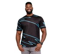 KAM Active Performance Marl T-Shirt for Mens KBSAP002 in Black, 2XL-8XL
