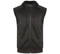 KAM Active Performance Sleeveless Hoody for Mens Charcoal 2XL