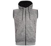 KAM Active Performance Sleeveless Hoody for Mens Grey 5XL