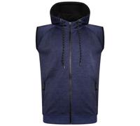 KAM Active Performance Sleeveless Hoody for Mens Indigo 8XL