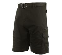 KAM Big Mens Khaki Reece Cargo Style Stretch Shorts Oversized Comfortable for Sizes 44 46 48 50 52 54 56 58 60, Size : 58"_Waist