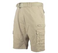 KAM Big Mens Sand Reece Cargo Style Stretch Shorts Oversized Comfortable for Sizes 44 46 48 50 52 54 56 58 60, Size : 56"_Waist