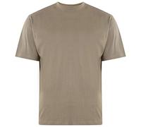 KAM Big & Tall Olive Plain T-Shirt - Men's