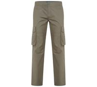 KAM Cargo Pants Stretch Fit Pockets Casual Trousers Mens Plus Size 40W-60W 124 (UK, Waist, 52, Plus, Short, Khaki)