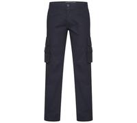KAM Cargo Pants Stretch Fit Pockets Casual Trousers Mens Plus Size 40W-60W 124 (UK, Waist, 56, Plus, Short, Black)
