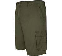 Kam Cargo Shorts Elasticated Pockets Belt Loops Casual Mens Plus Size 2-8XL 3404 (UK, Alpha, 7XL, Plus, Regular, Khaki)