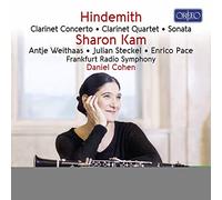 Kam/Frankfurt Rs/Cohen – Paul Hindemith: Clarinet Concerto, Clarinet Quartet, Sonata – NAXOS