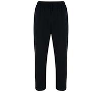 KAM Jeanswear Men's Casual Jogging Bottoms-Black-4XL